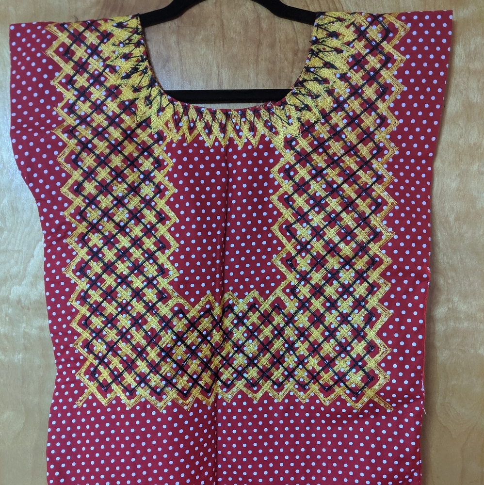 🆕Tehuana Huipil blouse (as seen on Frida Kahlo)
